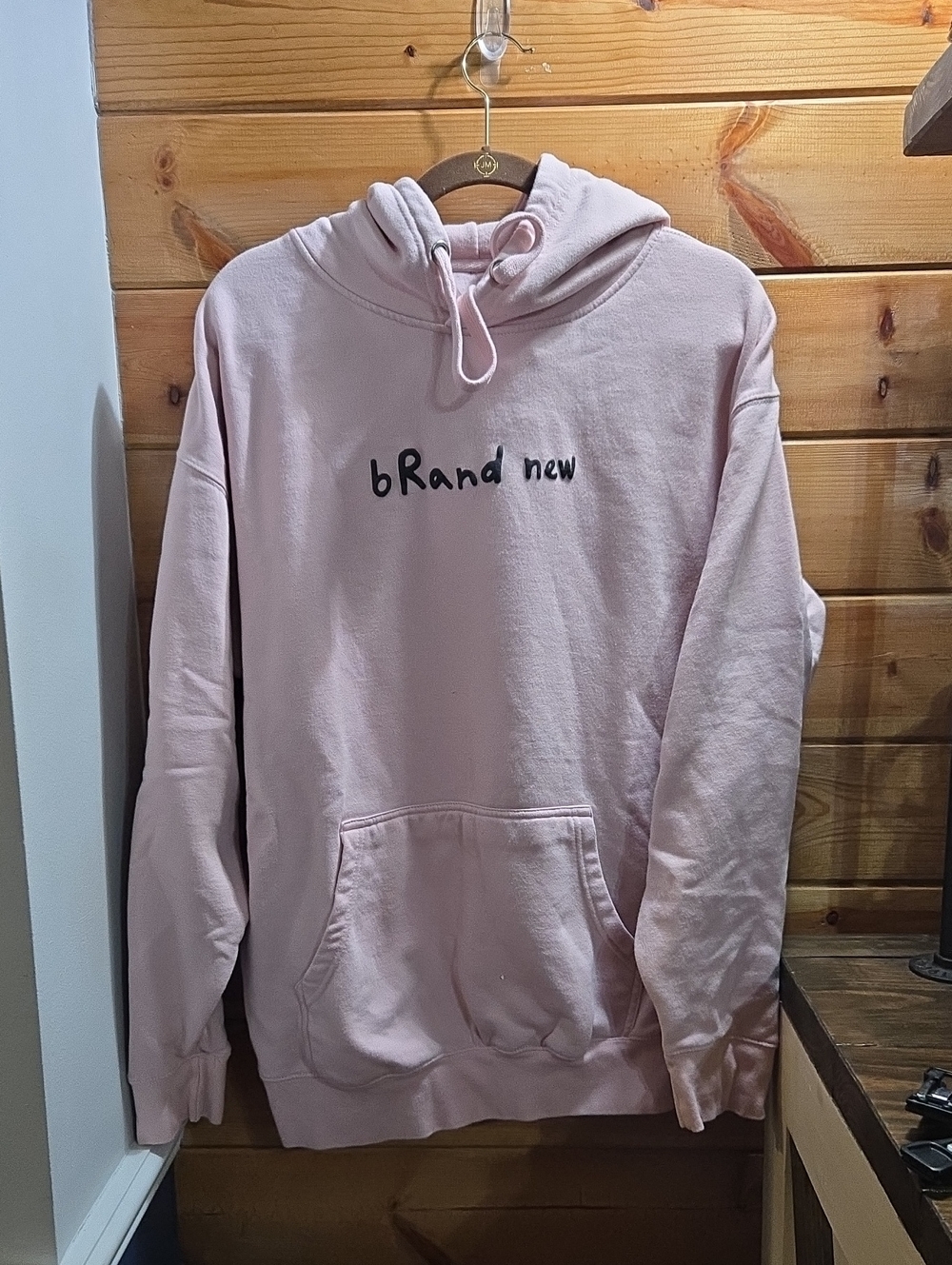 Lala Kent Pink 'bRand new' Graphic Hoodie Size XL 0705